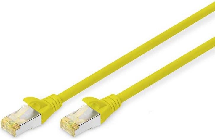 DIGITUS DK-1644-A-020-Y Patchkabel Cat. 6A S/FTP Geel 2,0 meter set