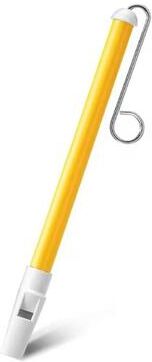 Multisell Products Hub Kids Classic Slide Whistle Toy With Steel Sliding Rod, Funny Sliding Flute For Family Games Gift yellow