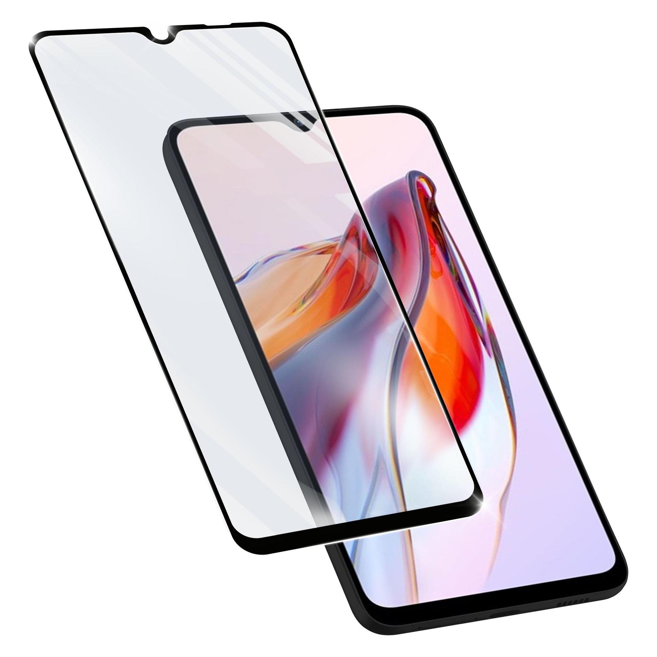 Cellularline Cellular Line Schutzfolie Aufprallglas-Kapsel (1 Stk., Xiaomi Redmi 12C) (TEMPGCABXIAORE12CK)