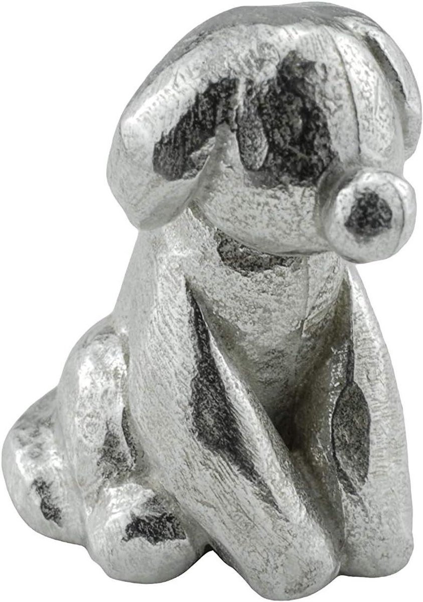 Decoratie Hond - Metalen Figuur - Verzamelobject - Hondkleur