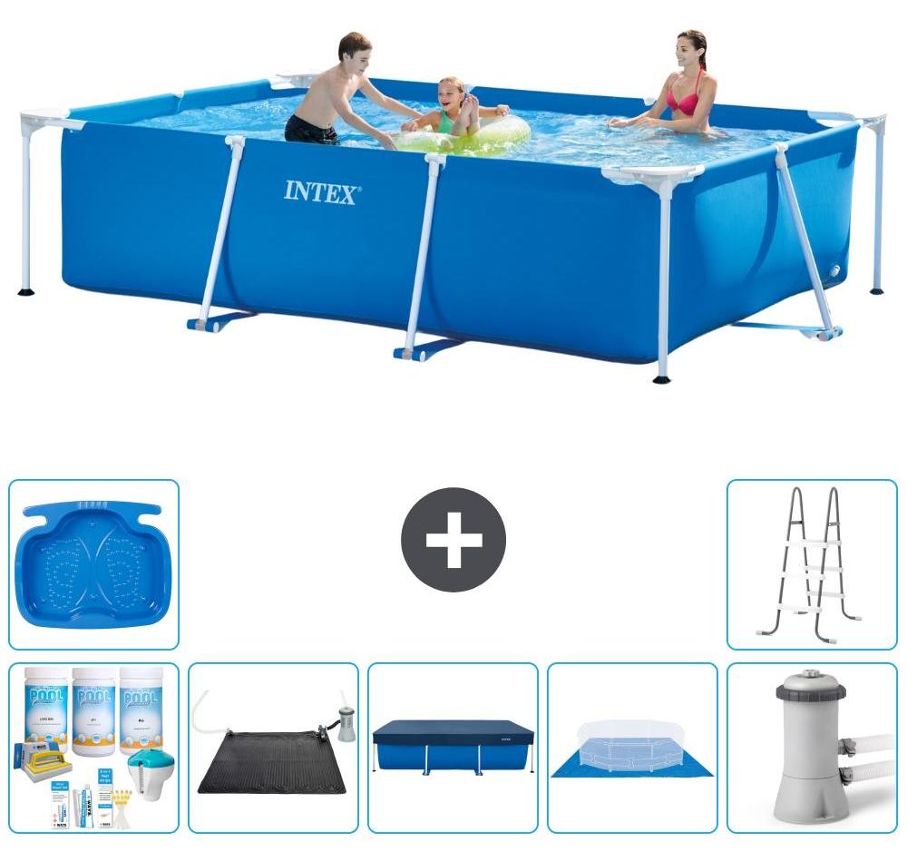 Rechteckiger Frame Pool - 300x200x75 cm - 8-teilig S21126