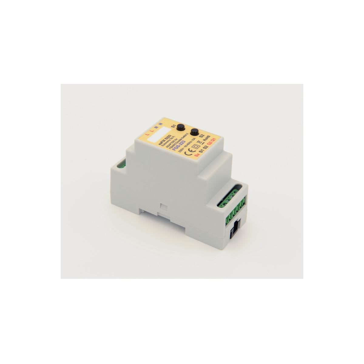 Z-Wave euFIX S223NP Miniatuur stroomonderbreker 10 A 230 V IP20