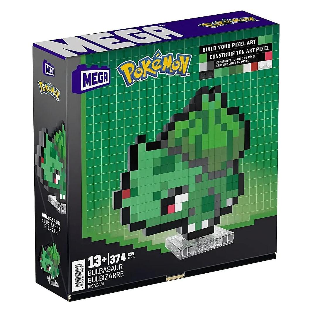 MEGA Bulbasaur Pixel Art (HTH75)