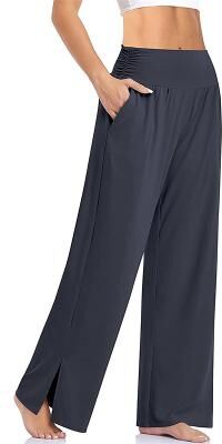 LightInthebox Women's Loungewear Pants Pure Color Sport Simple Comfort Home Daily Vacation Long Pant Pocket Summer Spring
