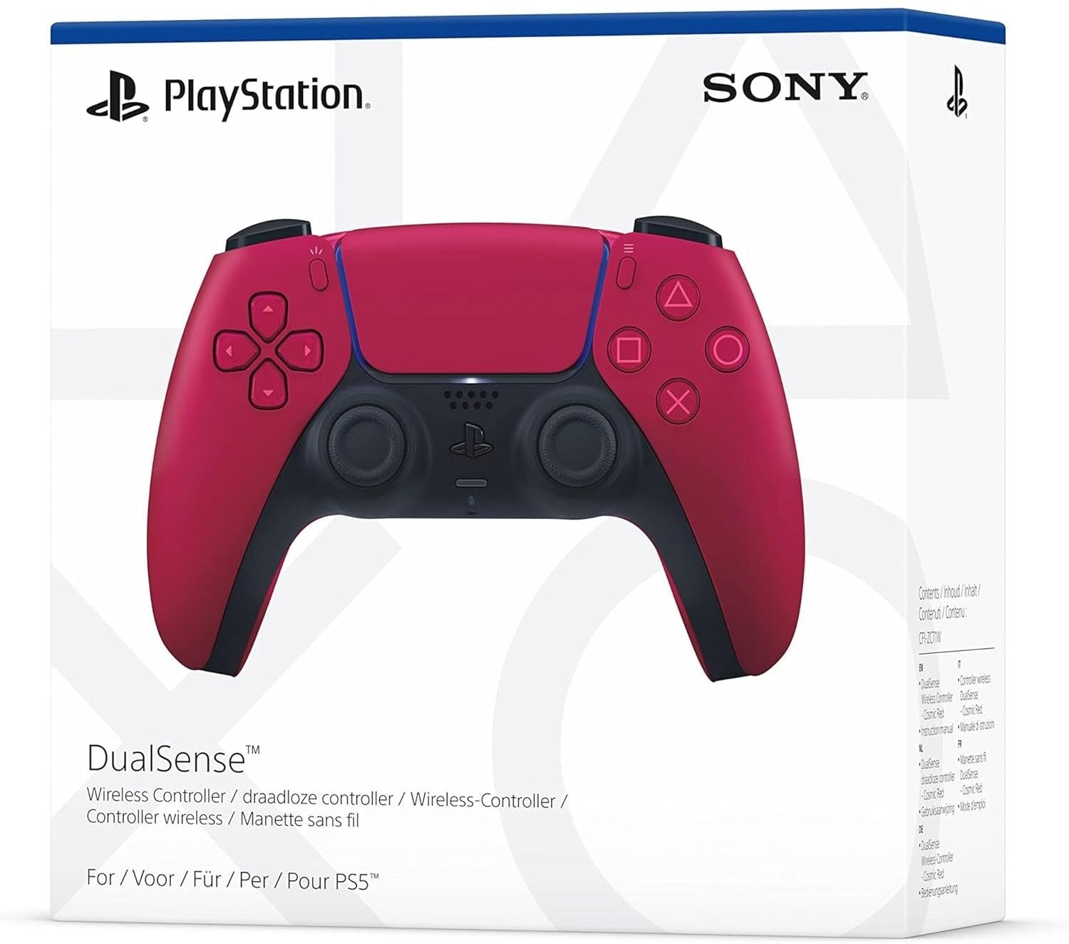ECLAT Tech Ltd PlayStation DualSense Wireless Controller - Cosmic Red