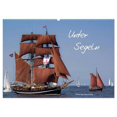 Unter Segeln (Wandkalender 2026 DIN A2 quer), CALVENDO Monatskalender