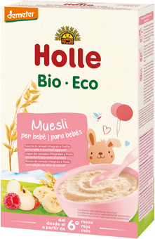 Holle Papa Bebé Biológica Muesli +6 Meses 250 gr