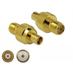Delock 89988 89988 SMA-Adapter SMA-Buchse - MCX-Buchse 1 St. Piece