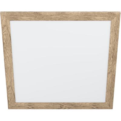 EGLO Deckenleuchte "PIGLIONASSO", weiß (holz), H: 5,5cm, 1 Stk., Leuchten, Deckenleuchte Holz, Kunststoff - 32W - Neutralweiß, Deckenleuchte
