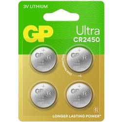 GP Knopfzelle CR2450 3 V 4 St. 540 mAh Lithium Ultra GPCR2450ULT417C4