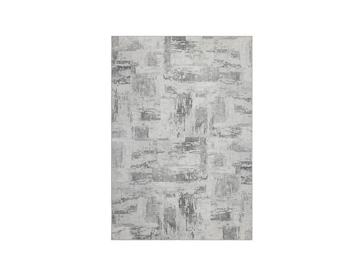 Teppich KAYOOM Visionary 128 , grau, B:230cm H:8mm L:330cm, Polyester, Teppiche, Teppich, Kurzflor, Vintage, Patchwork Muster, Modernes Muster
