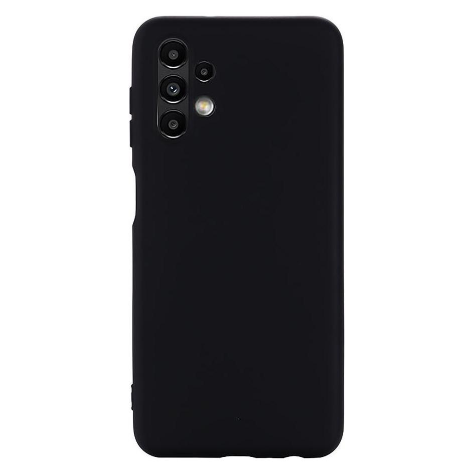 OEM Satin Matt Case für Samsung Galaxy A13 4G schwarz (Samsung Galaxy A13 4G) (GSM169879)