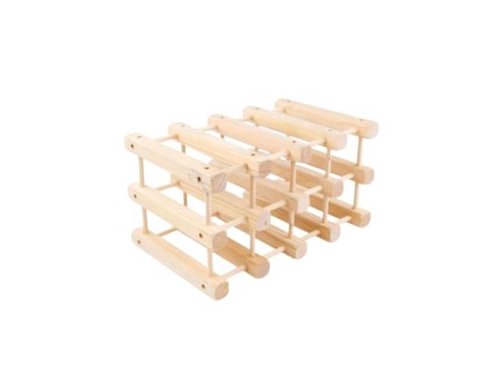CJHFR472SG Weinhalter Weinregal aus Holz, Aufbewahrungsregal for Küche, Zuhause, Bar, Esszimmer Dekoration(XXL)