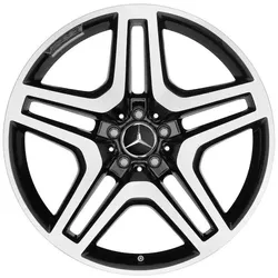 Mercedes-AMG M-GLE W166 GL-GLS X166 5-Doppelspeichen-Rad 21 Zoll A16640125027X23