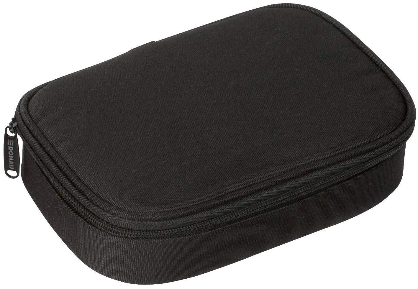 DONAU Federmäppchen oval groß, schwarz 6778002-01