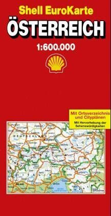 Österreich 1 : 750 000 (Die Große Shell Autokarte). Mit Notrufnummern und wichtigen Verkehrs- Tips - Preis vom 30.09.2026 09:01:18 h