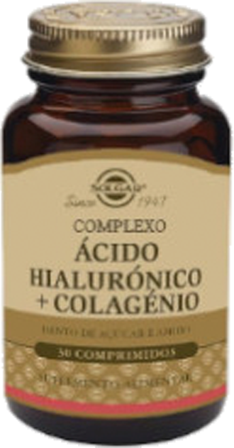 Solgar Ácido Hialurónico + Colagénio 120mg 30 cápsulas