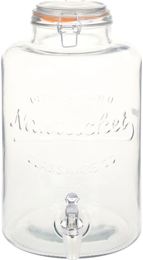 Symple Stuff Lawley 8 L Beverage Dispenser Clear 8L