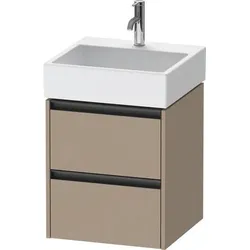 Duravit Ketho.2 Waschtischunterbau wandhängend Leinen Matt 484x460x549 mm - K25274075750000 K25274075750000