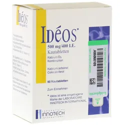 Ideos 500 Mg/400 I.E. Kautabletten - Reimport 90 St