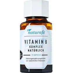 NATURAFIT Vitamin B Komplex natürlich Kapseln 75 St