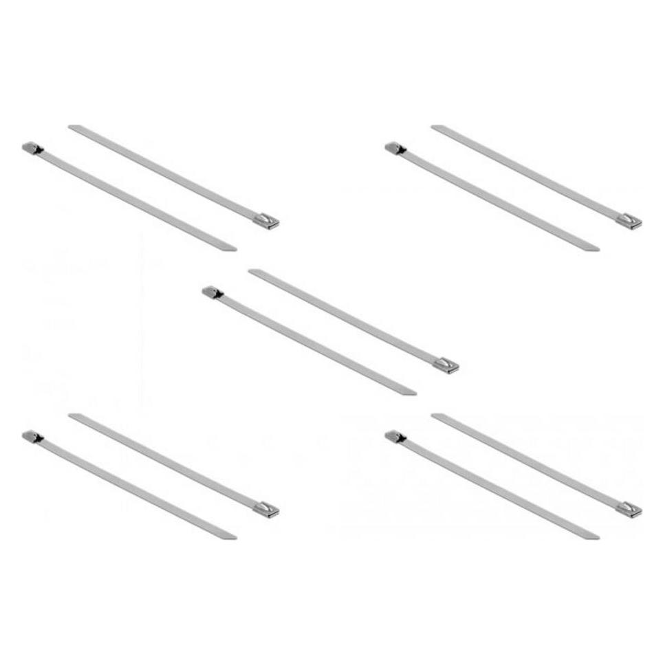 Delock Kabelbinder 20cm (Packung mit 10) (200 mm, 10 Stk.) (18771)