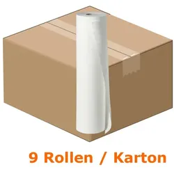 Ärzterollen Fripa Medizinalkrepp 2-lagig Duo-Line 0,50x50 m 9 Rollen/Paket, perforiert Med-Duo-Line