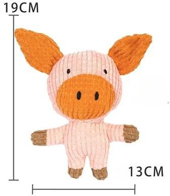 Inspire Essentials Plush Squeaky Teething Toy For Small And Medium Dogs g