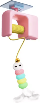 Inspire Curations SkyFlutter Interactive Flying Bird Cat Toy Rechargeable Automatic Door Hanging Hunting Teaser pink