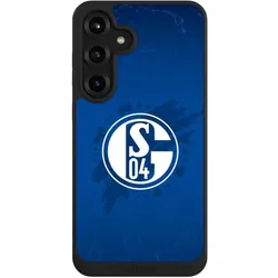 Nivocase Handyhülle für Samsung Galaxy S25+ Hülle NIVOpure Case Schwarz Bundesliga FC Schalke 04 (Samsung Galaxy S25+), Smartphone Hülle, Schwarz