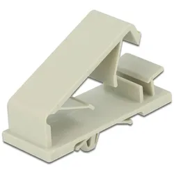 DELOCK Kabelhalter mit Spreizanker grau 10 Stückk