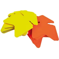 agipa Symbol-Etiketten 'Pfeil', gelb/orange, 120 x 160 mm
