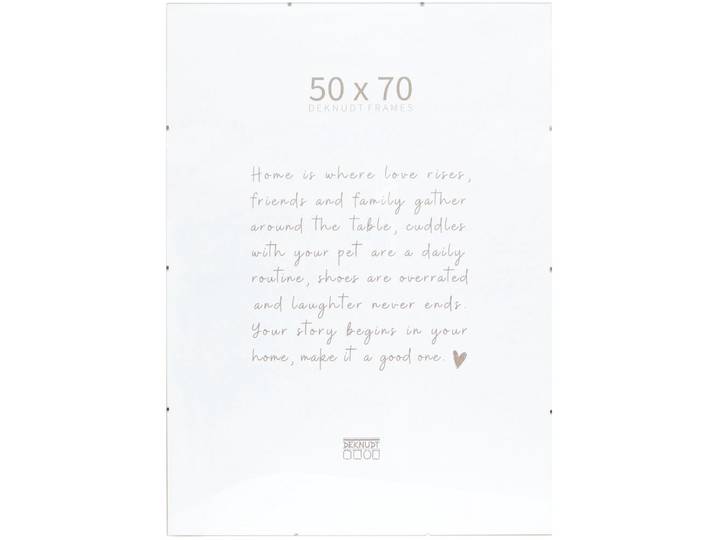 Deknudt Frames Wissellijst met clips - S200K9 - Voor foto: 50x70 cm