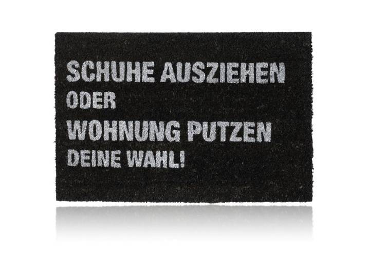 Relaxdays Fußmatte Kokos Wohnung putzen