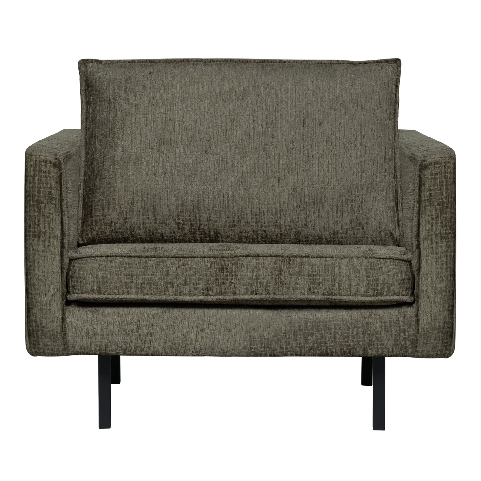 WOOOD Fauteuil Rodeo Velvet - Frost - BePureHome