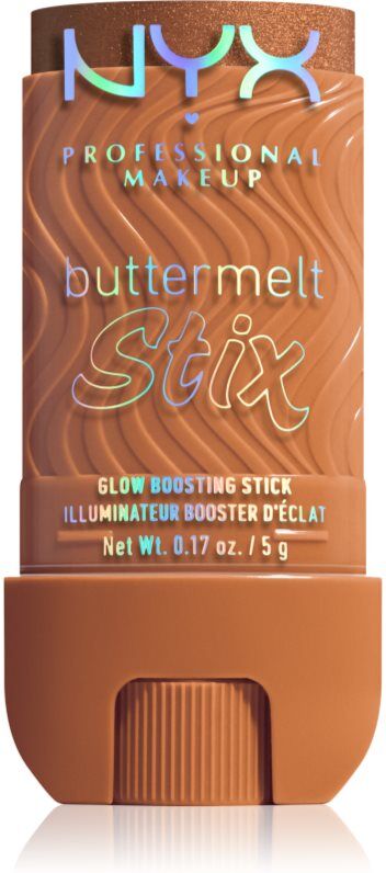 NYX Professional Makeup Buttermelt Glow Stix brightening stick shade 12 It's Giving Melt 5 g