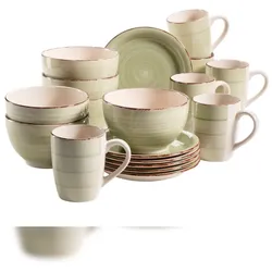 MÄSER Frühstückset 18-tlg., Serie LUMACA, Grün, 931490