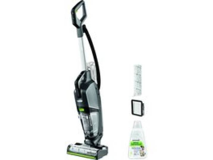 BISSELL CrossWave Hydrosteam PET Select - Aspirateur Balai Laveur Vapeur Filaire - Sols durs et tapis - Auto-Nettoyage