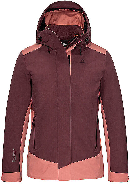 SCHÖFFEL Damen Wanderjacke Style Refoca Dermis 3L 3in1 Hoodie dunkelrot   34 W