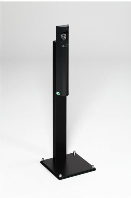VAR Cendrier mural B 12 avec pied anthracite 3,5 l (45051)
