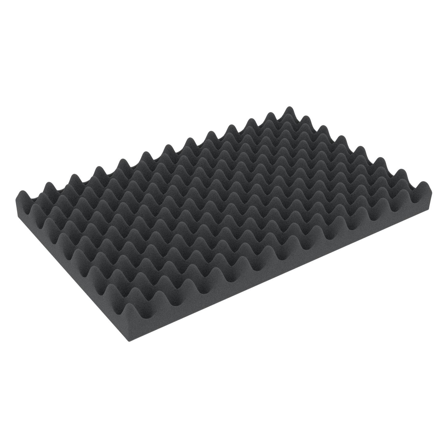 Feldherr CFNP020 - 540 mm x 340 mm x 20 mm Noppenschaum Einlage (Schaumstoff) (CFNP020)