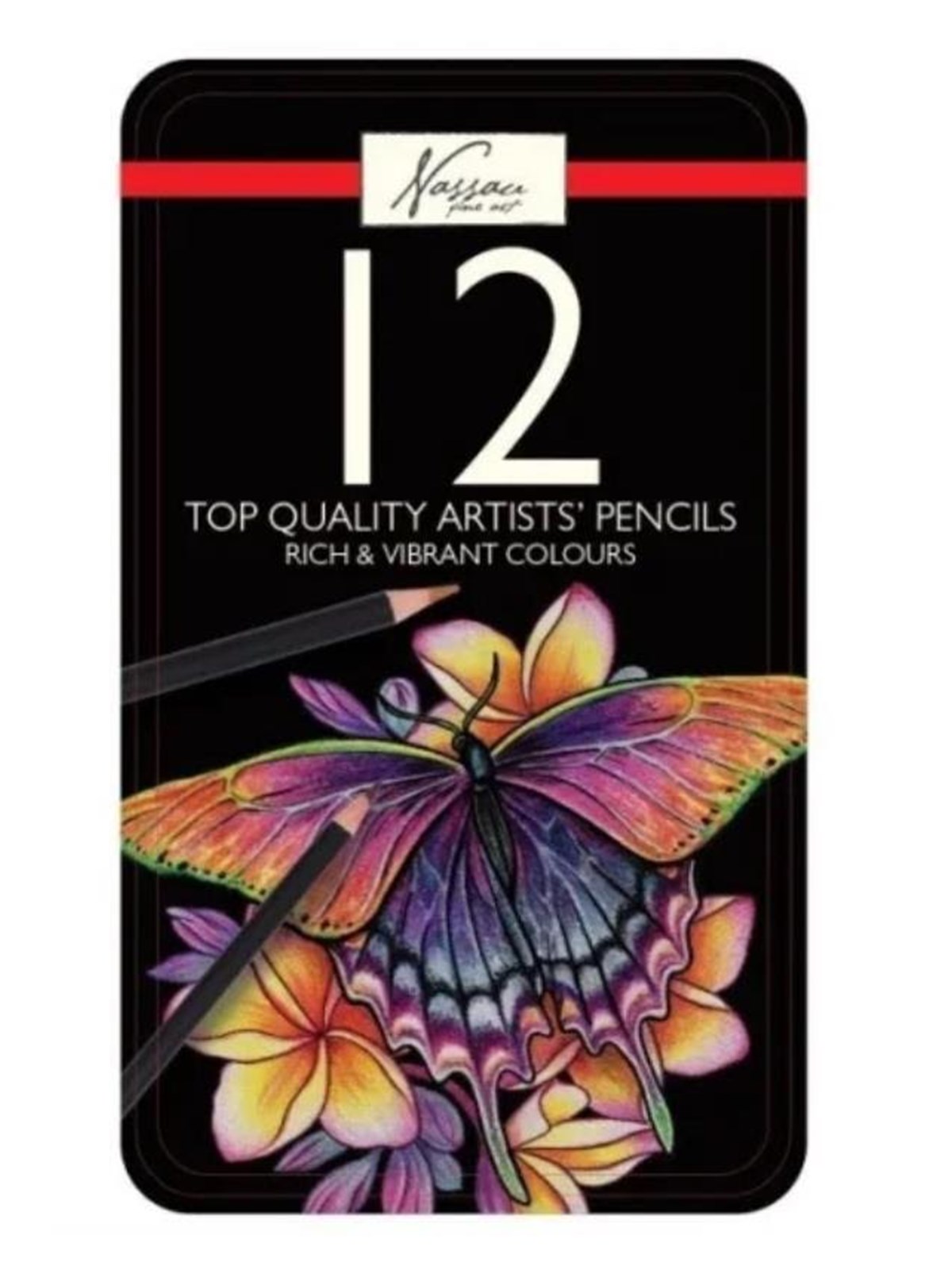 Creative Craft Group Colored pencils 12 pcs. in metal box