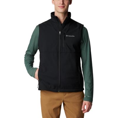 Softshellweste COLUMBIA, Herren, Gr. S, schwarz, Obermaterial: 100% Polyester. Futter: 100% Polyester, Westen, Softshellweste, aus Polyester, mit Polyesterfutter
