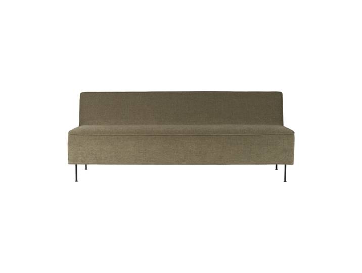 GUBI Modern Line Sofa 180x83x70cm Belsuede special FR 002-black