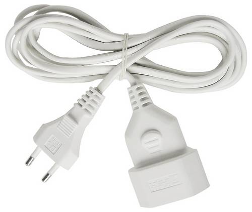 brennenstuhl H03VVH2-F 2x0.75 - Spannungsversorgungs-Verlängerungskabel - IEC 60906-1 (W)