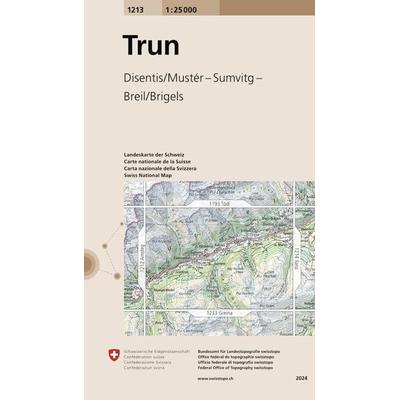 Swisstopo 1 : 25 000 Trun, Sonstige von , Swisstopo, 978-3-302-01213-1