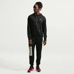 NIKE Hyverse Dri-FIT Fleece Hoodie Herren 010 - black/black/white XL