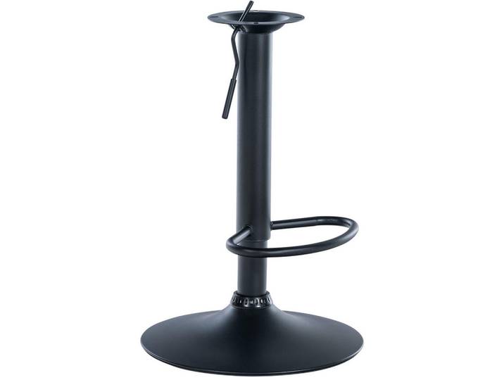 CLP Metall schwarz, Schwarz, Metall, 38.5x57x38.5 cm, Esszimmer, Barmöbel, Barhocker