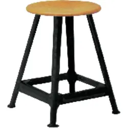 Bandstahl-Hocker 4 Beine, H500mm