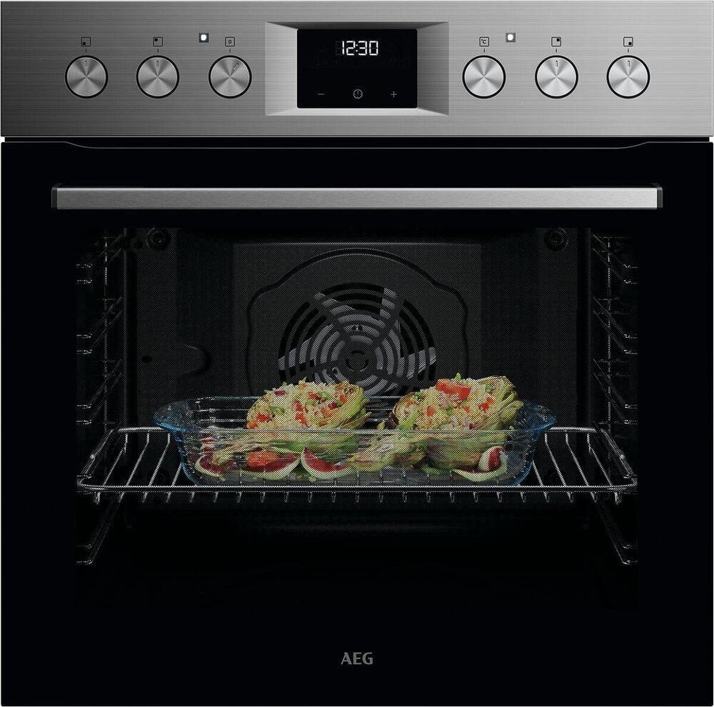 AEG OU5AE20SM + HE604062XB, Keramik, 4 Zone(n), Glaskeramik, Schwarz, Berührung, 57,6 cm